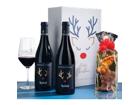 Rudolf · Der Weihnachtswein + Marzipan Rentier Relieffigur