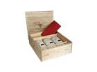 Geschenkset - Vérité 2018 - Désir - Muse - Joie - in original Holzkiste 3 Fl.
