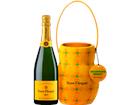 Champagner Veuve Clicquot - Brut Carte Jaune - Kühleimer - Limited Edition Yinka Ilori